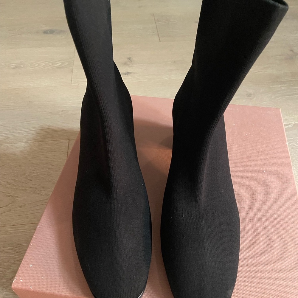 Via Spiga Verena Black Ankle Boots
